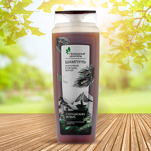 Природный целитель® Шампунь с мумие, 400 мл