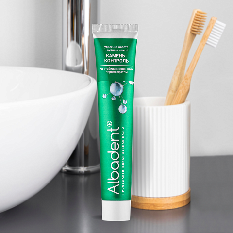 Альбадент® Зубная паста "Камень-Контроль" профилактическая, 95 г