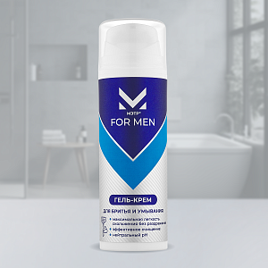 МЭТР® Гель-крем для бритья и умывания, 150 мл