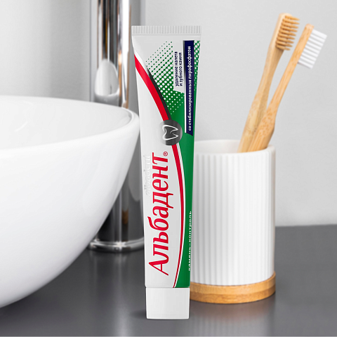 Альбадент® Зубная паста "Камень-Контроль" профилактическая, 95 г